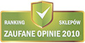 Nagroda abcGPS Zaufane Opinie 2010