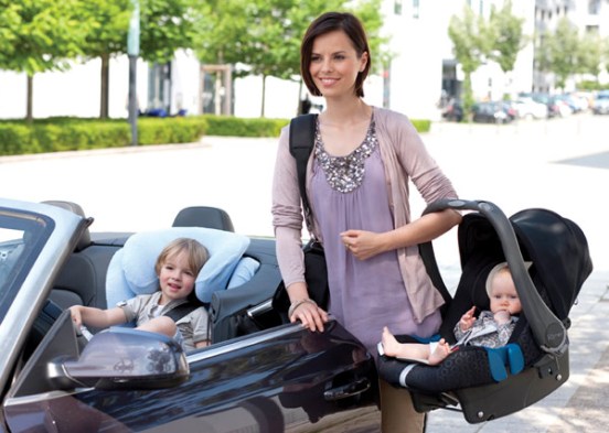 Fotelik w samochodzie