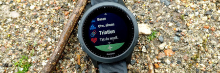 Funkcja triathlonu w Garmin Forerunner