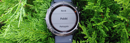 Wgrywanie języka polskiego do zegarka Garmin