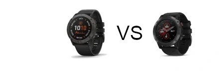 Porównanie Garmin Fenix 6X Pro Solar z Fenix 5X Plus