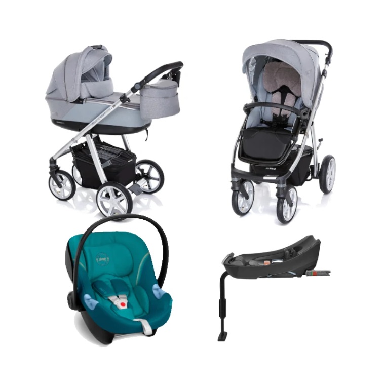 Wózki dziecięce 4w1