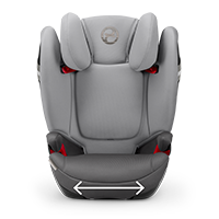 Szerokie i głębokie siedzisko