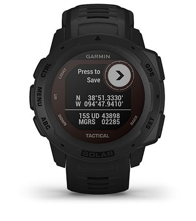 Cechy Garmin Instinct Tactical Edition Solar