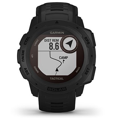 Garmin Instinct Tactical Edition Solar - przewagi