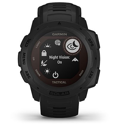 Zaleta Garmin Instinct Tactical Edition Solar