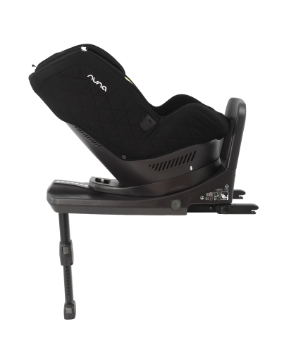 pochylony fotelik bokiem