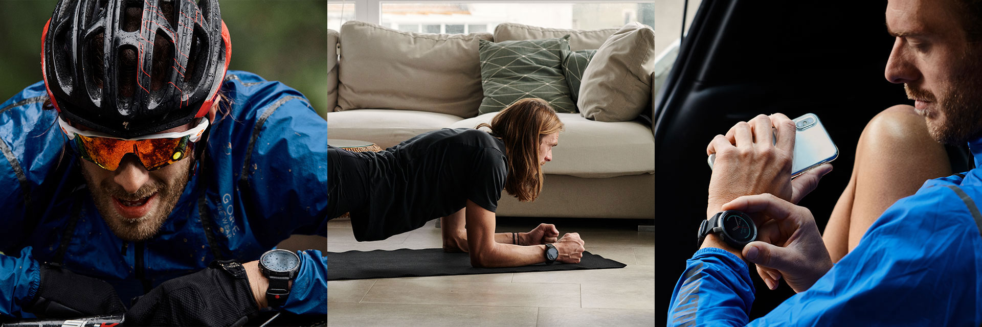 Trening z zegarkiem sportowym Polar Grit X