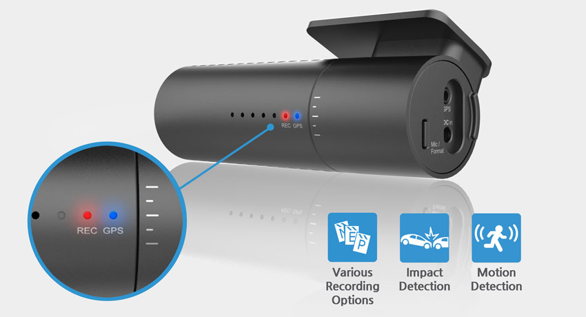 Rejestrator Blackvue DR590-1CH +GPS cechy