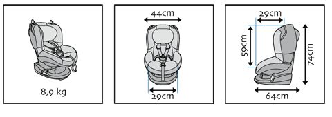 Funkcja Maxi-Cosi Tobi 9-18 kg