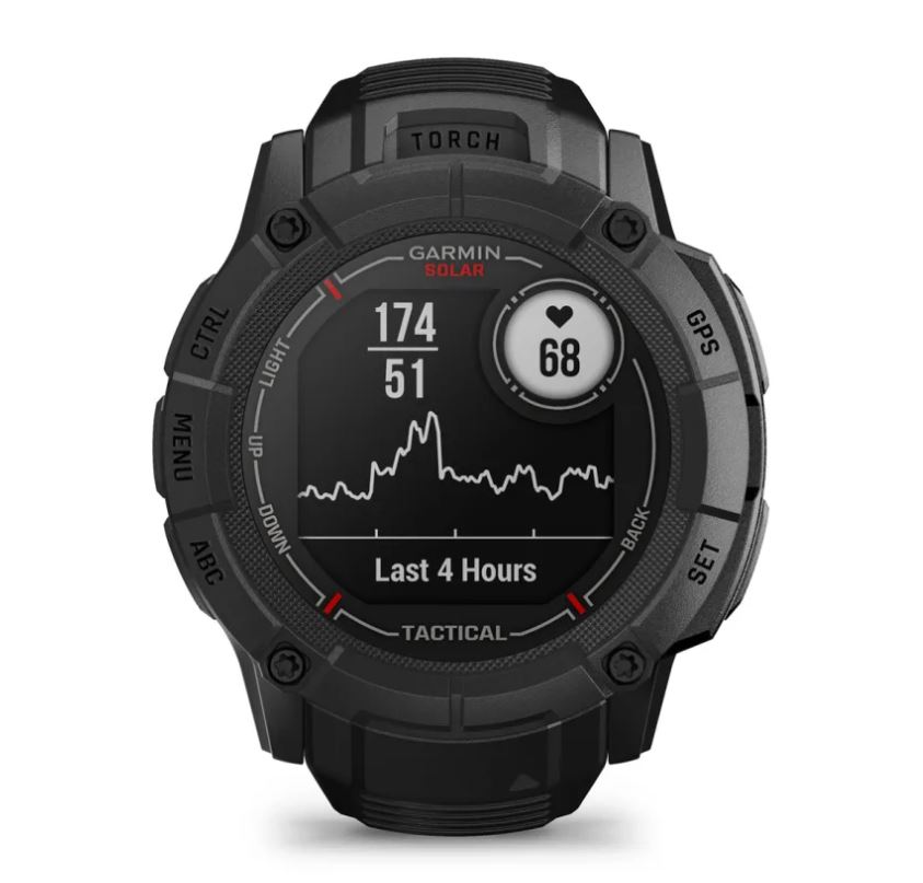 Garmin Instinct 2X Solar Tactical Edition Czarny [010-02805-03]