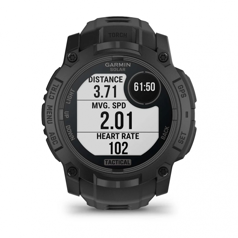 Garmin Instinct 3 Solar Tactical Edition 50mm Czarny [010-02935-50]