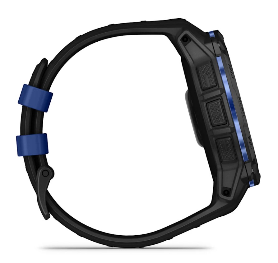 Garmin Instinct 3 Amoled 50mm Black/Bolt Blue [010-03020-03]