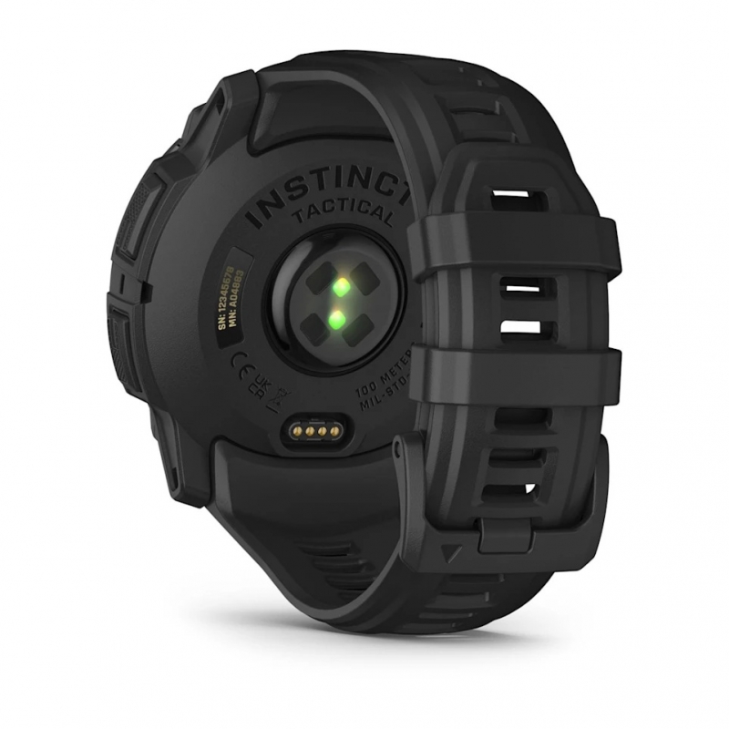 Garmin Instinct 3 Solar Tactical Edition 50mm Czarny [010-02935-50]