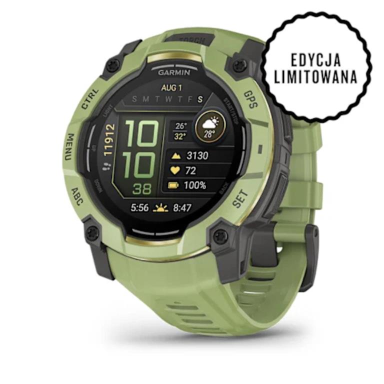 Garmin Instinct 3 Amoled 50mm Fern Green [010-03020-02]