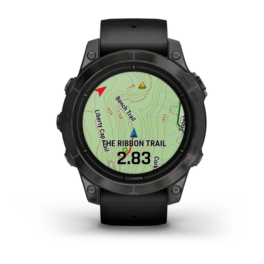 Garmin Epix Pro gen 2 42 mm Sapphire Titanium DLC czarny 010-02802-15
