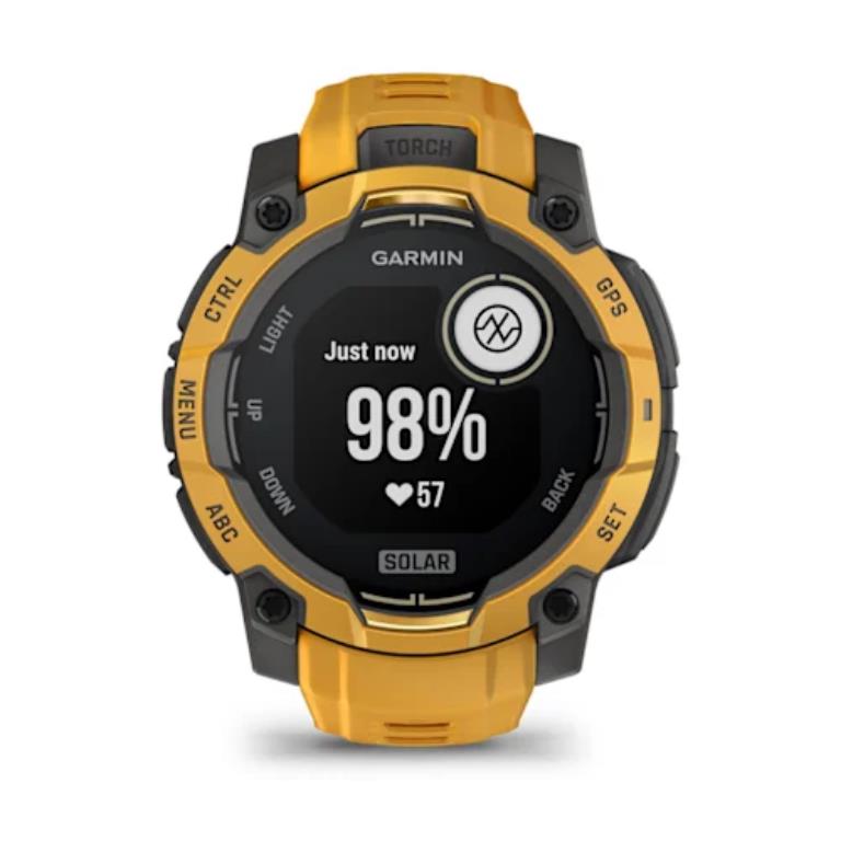 Garmin Instinct 3 Solar 50mm Sunburst/Grey [010-02935-02]