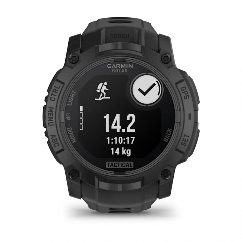 Garmin Instinct 3 Solar Tactical Edition 50mm Czarny [010-02935-50]