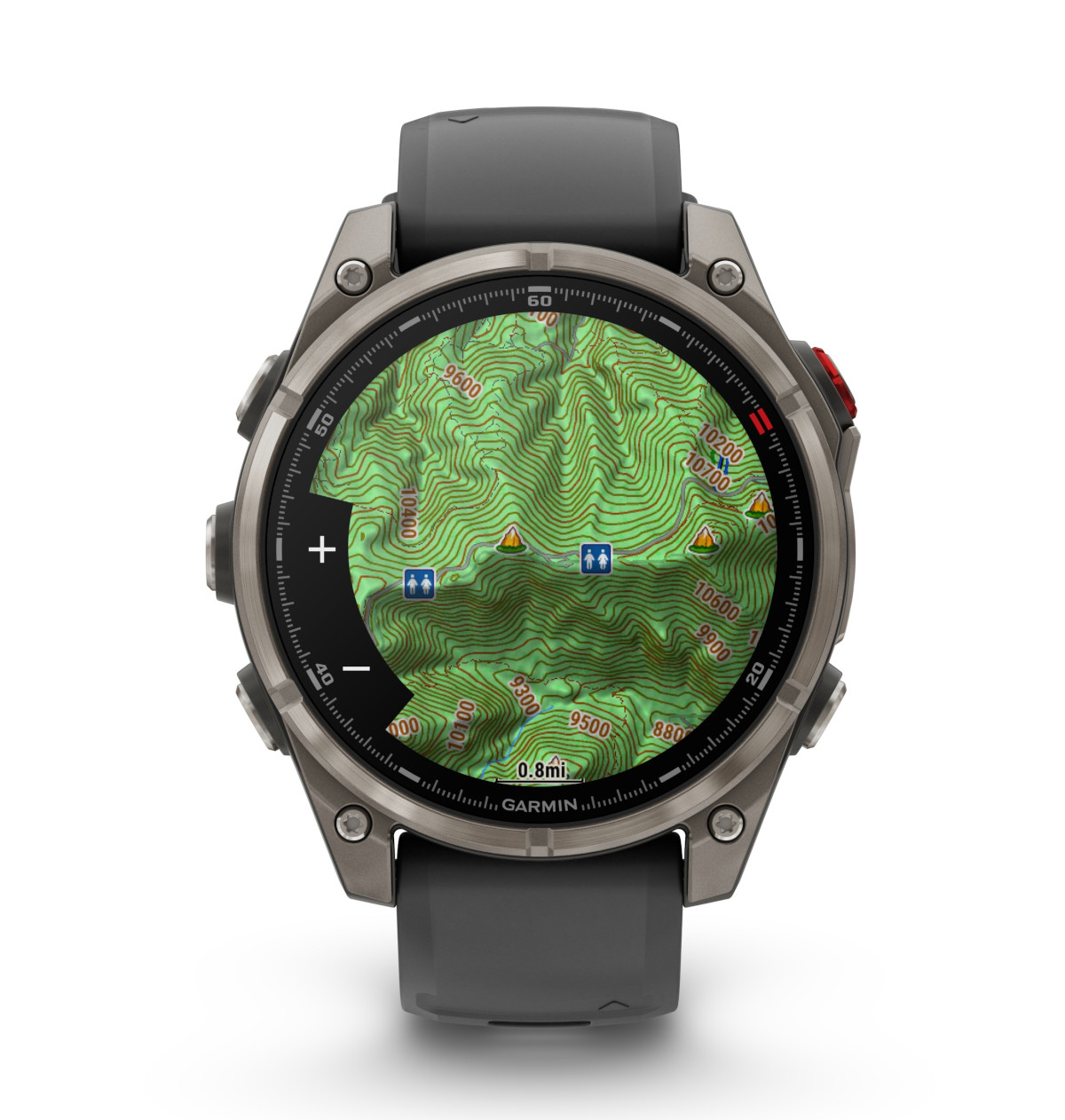 Garmin Fenix 8 Pro AMOLED 47 mm Sapphire Tytanowy Graphite/Black [010-03198-11]