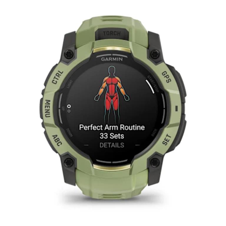 Garmin Instinct 3 Amoled 50mm Fern Green [010-03020-02]