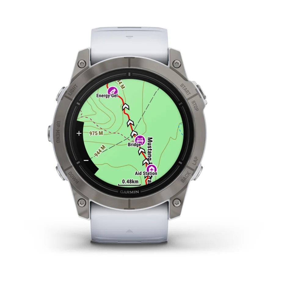 Garmin Epix Pro gen 2 51 mm Sapphire Titanium jasnoszary 010-02804-11