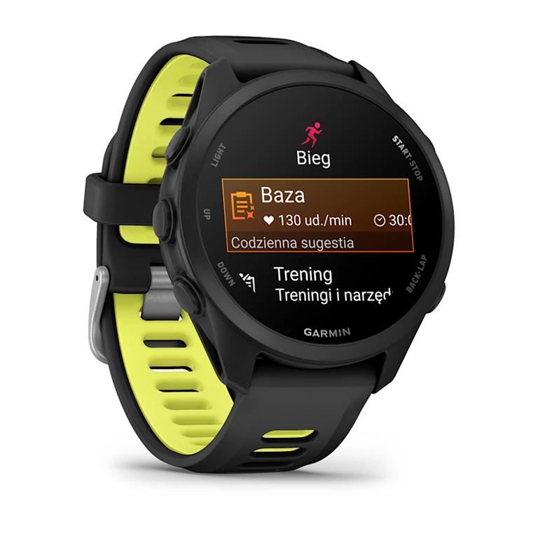 Garmin Forerunner 170 Black / Amp Yellow [010-03920-00]