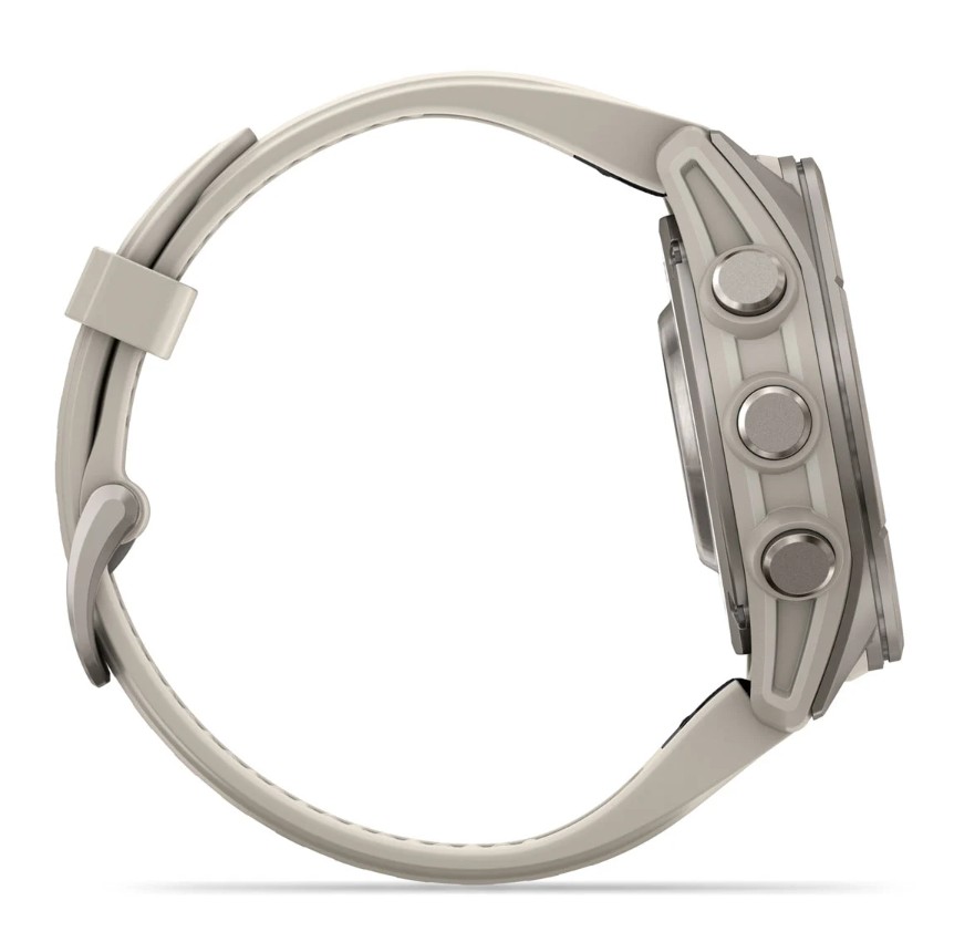 Garmin Fenix 9 43 mm AMOLED Sapphire Bare Titanium Fog Grey [010-04761-01]
