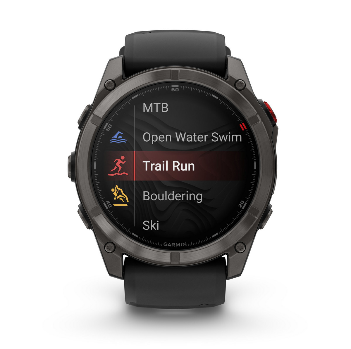 Garmin Fenix 8 Pro AMOLED 51 mm Sapphire Carbon Grey DLC Titanium Black [010-03199-01]