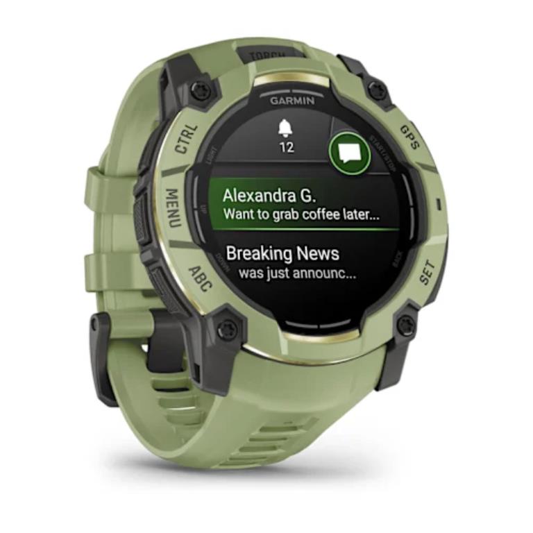 Garmin Instinct 3 Amoled 50mm Fern Green [010-03020-02]