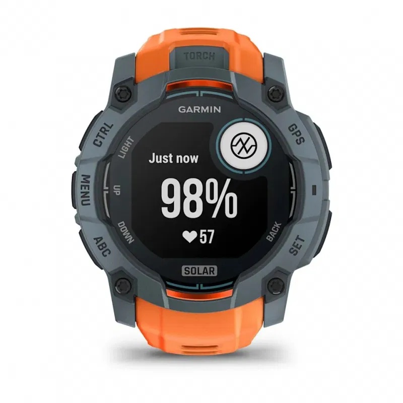 Garmin Instinct 3 Solar 50mm Pomarańczowy [010-02935-01] 