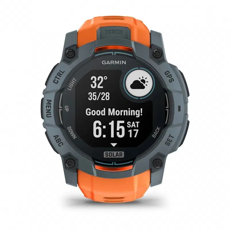Garmin Instinct 3 Solar 50mm Pomarańczowy [010-02935-01] 