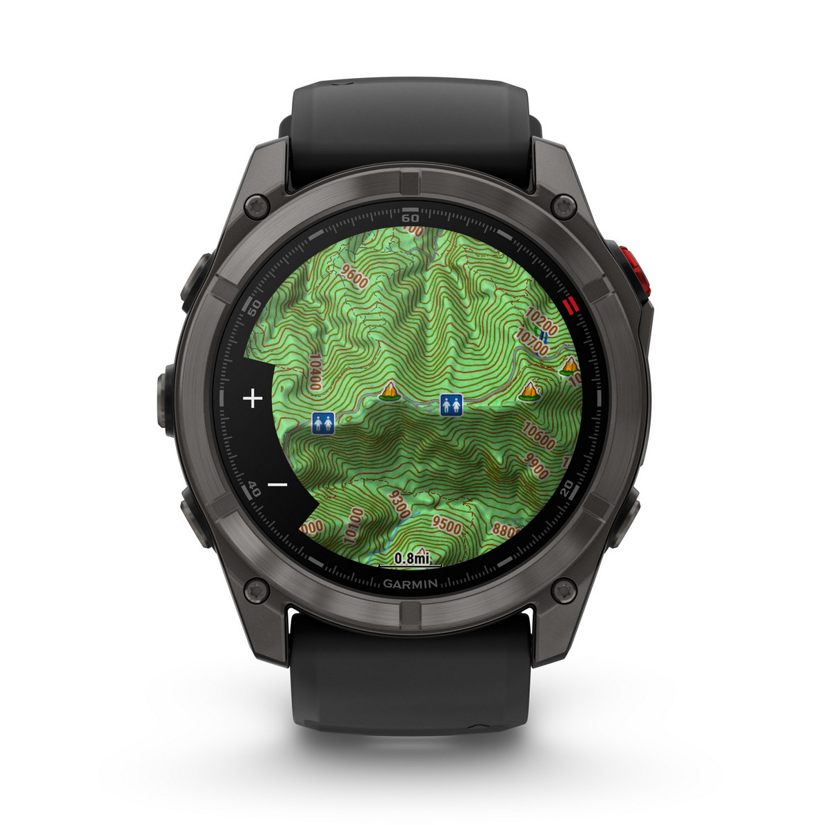 Garmin Fenix 8 Pro AMOLED 51 mm Sapphire Carbon Grey DLC Titanium Black [010-03199-01]