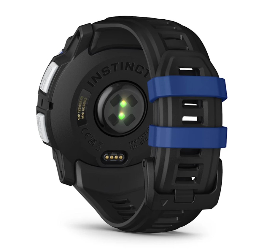 Garmin Instinct 3 Solar 50 mm Whitestone Bolt Blue [010-02935-03]