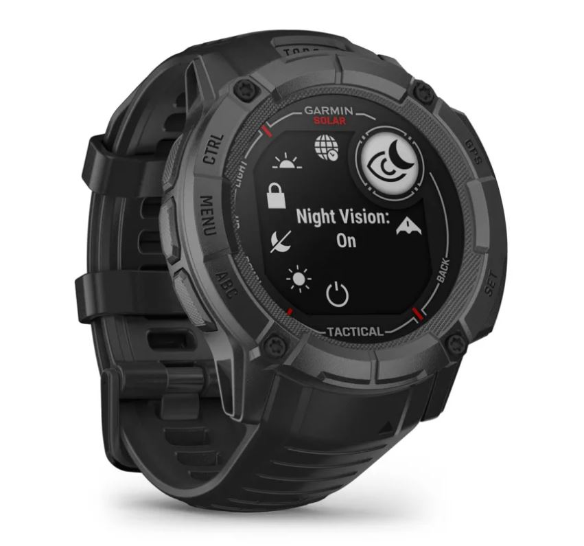 Garmin Instinct 2X Solar Tactical Edition Czarny [010-02805-03]