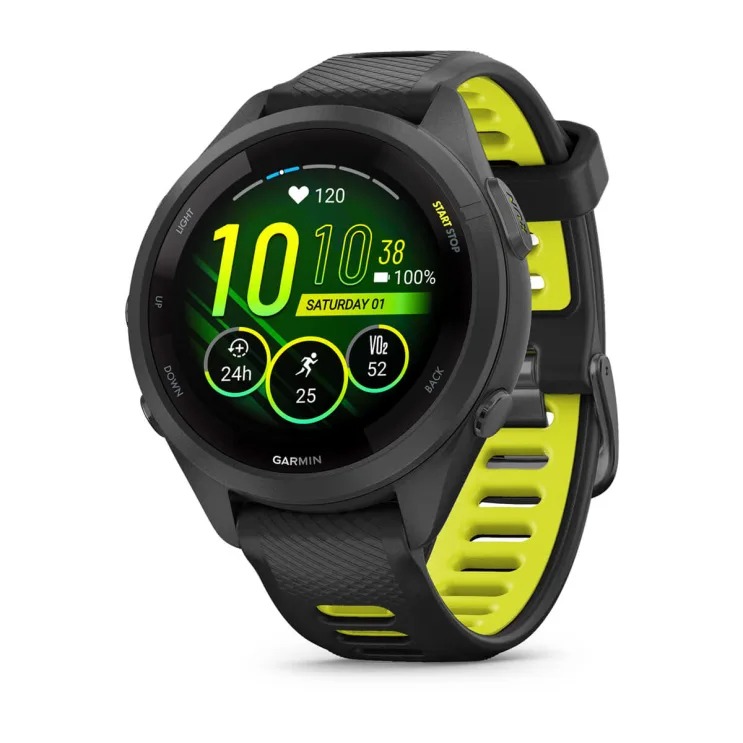 Garmin Forerunner 265s Czarny smartwatch Cena Opinie Promocja