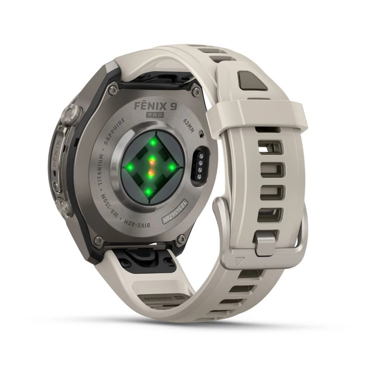 Garmin Fenix 9 Pro 43 mm AMOLED Sapphire Titanium Fog Grey [010-04335-86]