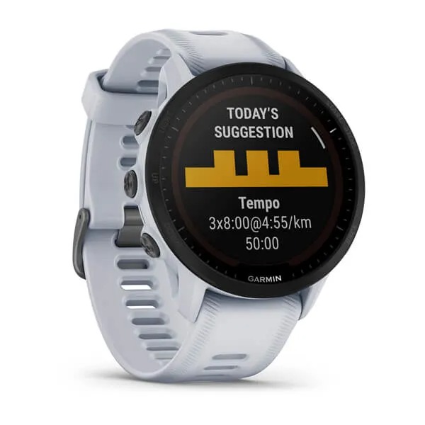 Garmin Forerunner 955 Solar Mleczny Kwarc [010-02638-21]