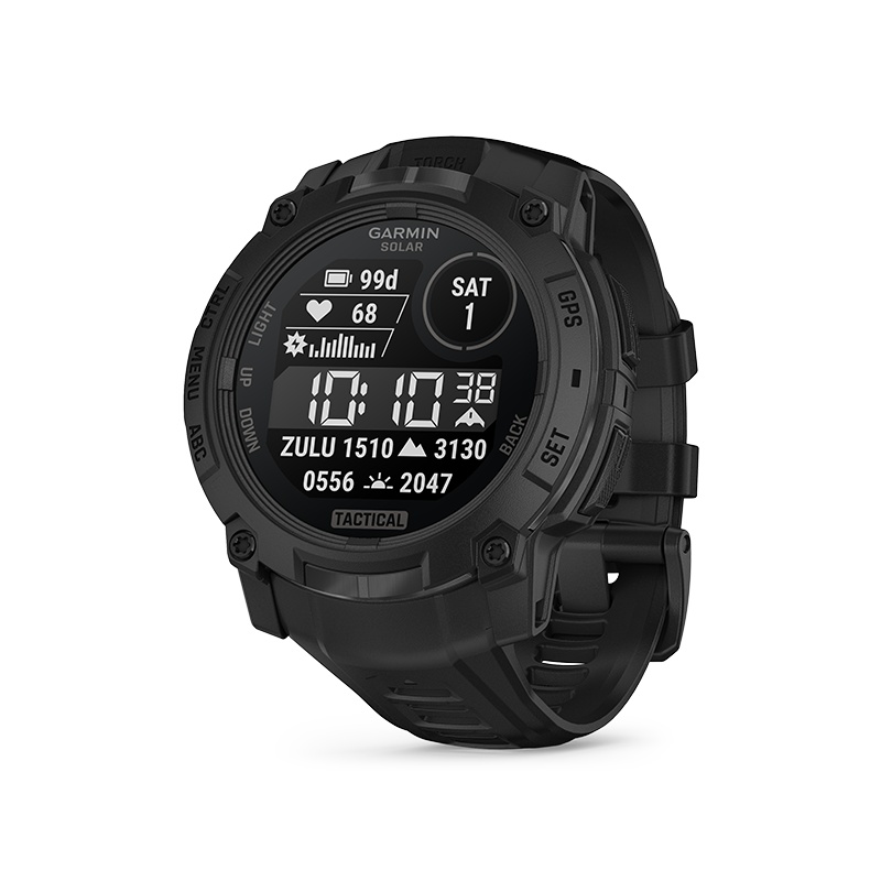 Garmin Instinct 3 Solar Tactical Edition 50mm Czarny [010-02935-50]