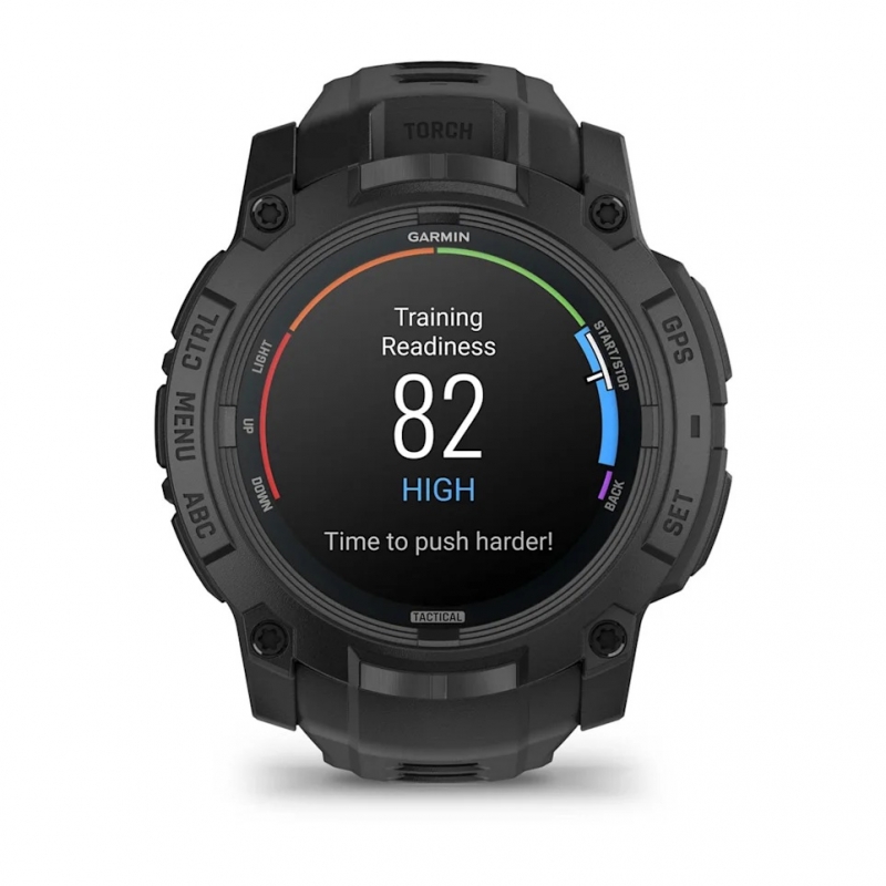 Garmin Instinct 3 Amoled Tactical Edition 50mm Czarny [010-03020-50]