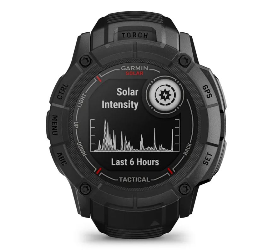 Garmin Instinct 2X Solar Tactical Edition Czarny [010-02805-03]