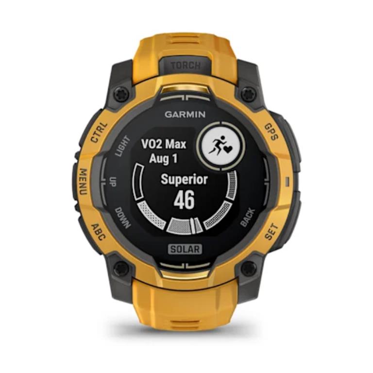 Garmin Instinct 3 Solar 45mm Sunburst/Grey [010-02934-02]