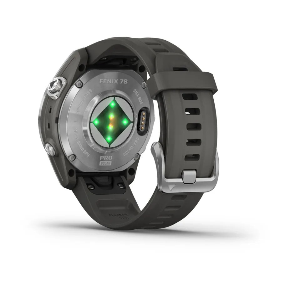 Garmin Fenix 7s Pro Solar Silver [010-02776-01]