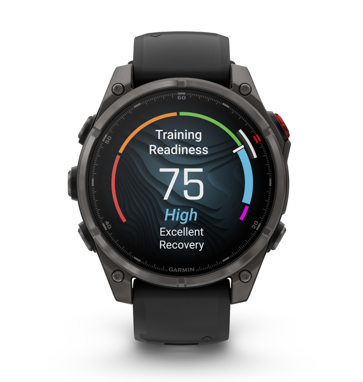 Garmin Fenix 8 Pro AMOLED 47 mm Sapphire Carbon Grey DLC Titanium Black/Pebble Grey [010-03198-01]