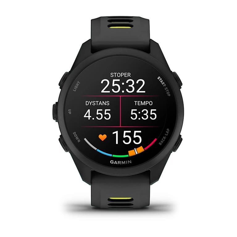 Garmin Forerunner 170 Black / Amp Yellow [010-03920-00]