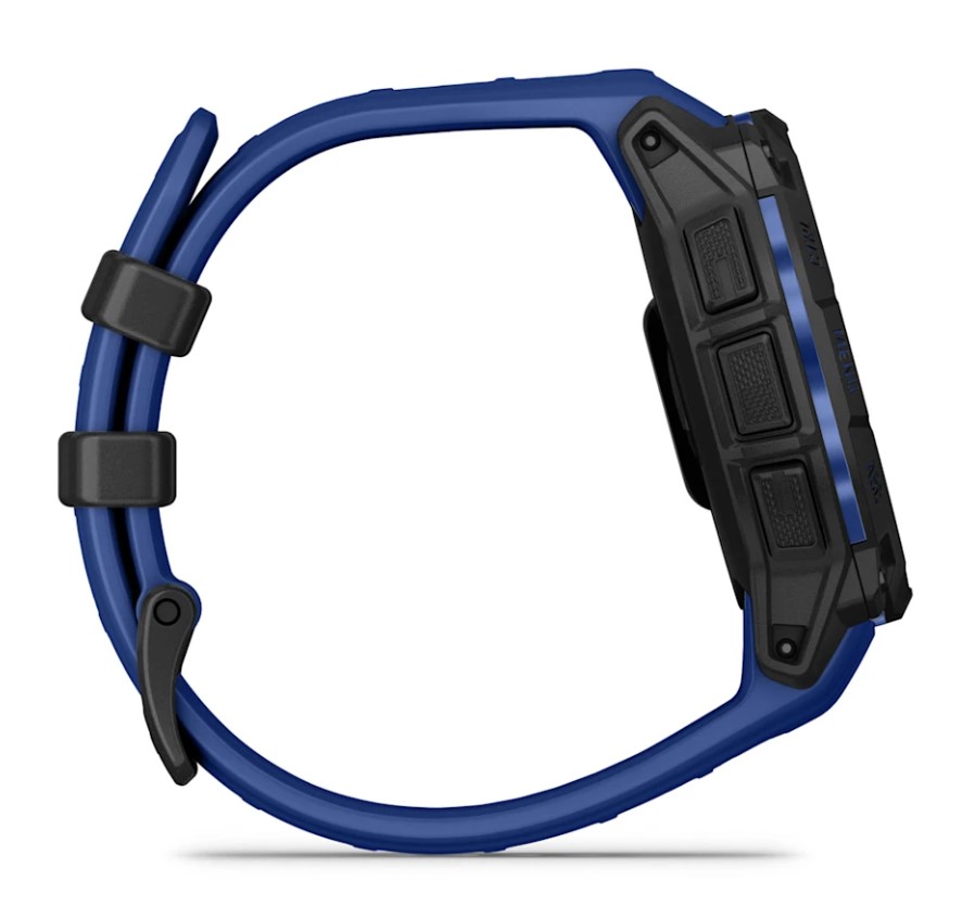 Garmin Instinct 3 Amoled 45 mm Black/Bolt Blue [010-02936-03]