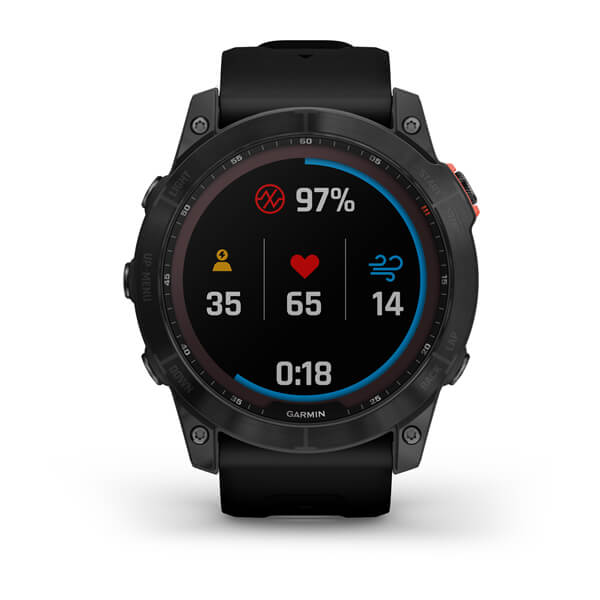 Garmin Fenix 7x Solar Czarny [010-02541-01]