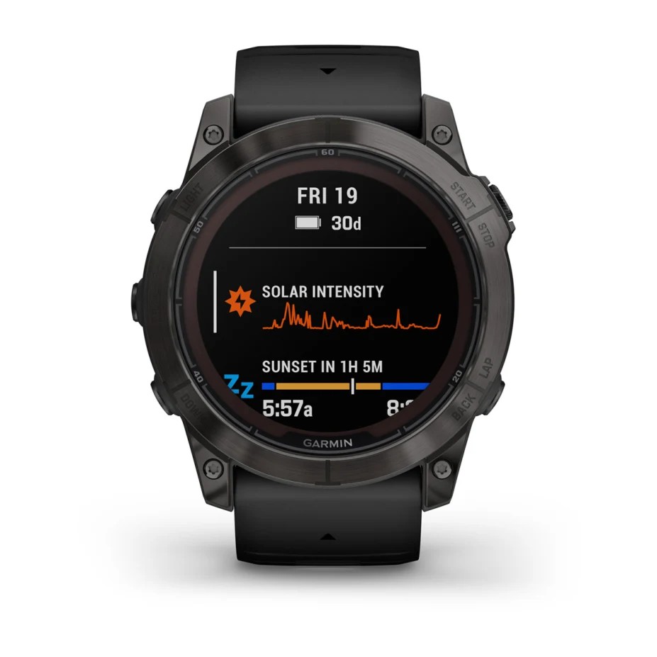 Garmin Fenix 7X Pro Sapphire Solar Titanium DLC czarny [010-02778-11]