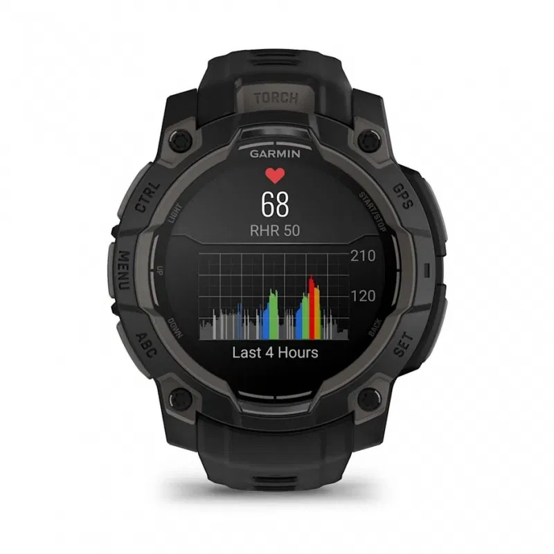 Garmin Instinct 3 Amoled 45mm Czarny [010-02936-00]