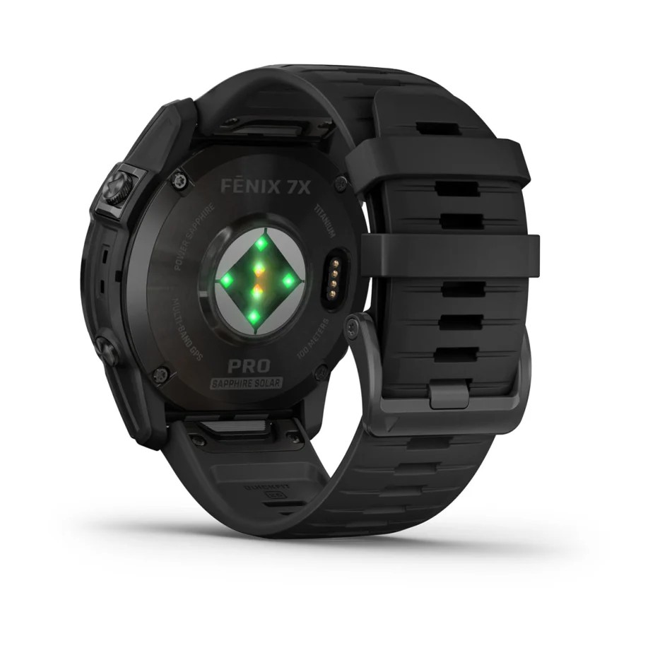 Garmin Fenix 7X Pro Sapphire Solar Titanium DLC czarny [010-02778-11]