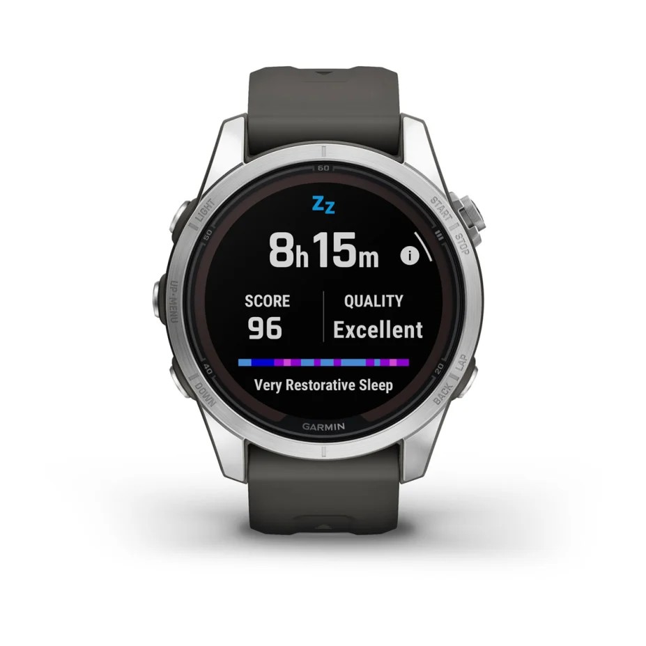 Garmin Fenix 7s Pro Solar Silver [010-02776-01]